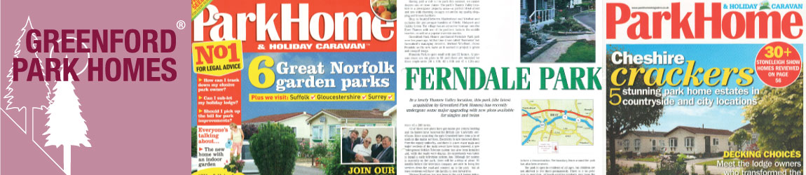 Greenford Park Homes press articles area